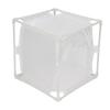 Insect Observation Cage PVC Mesh White Reusable Butterfly Habitat Breeding Incubator Box Reversed U Shaped