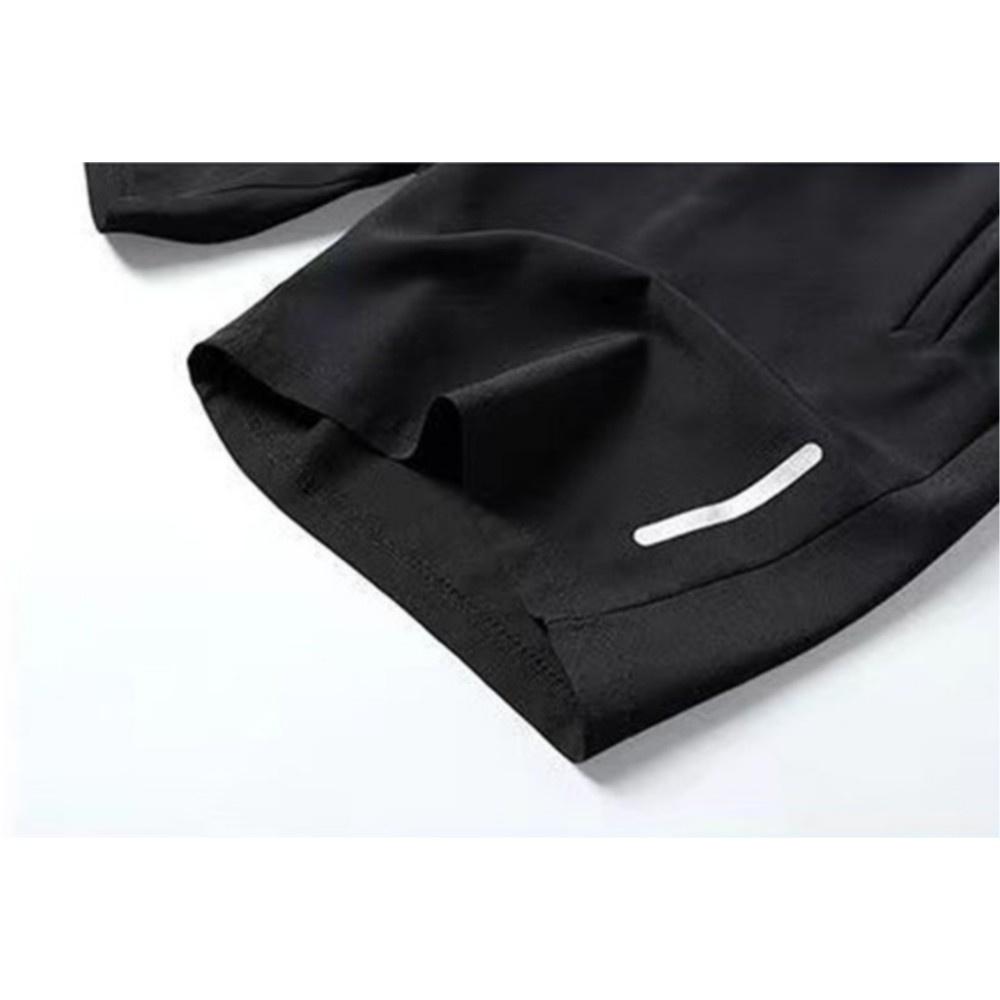 Pantaloni scurți din mătase de gheață cu uscare rapidă respirabili pentru bărbați, de vară, subțiri, mari, sport, alergare, absorbție transpirație, higroscopici, de plajă, casual, largi, capri