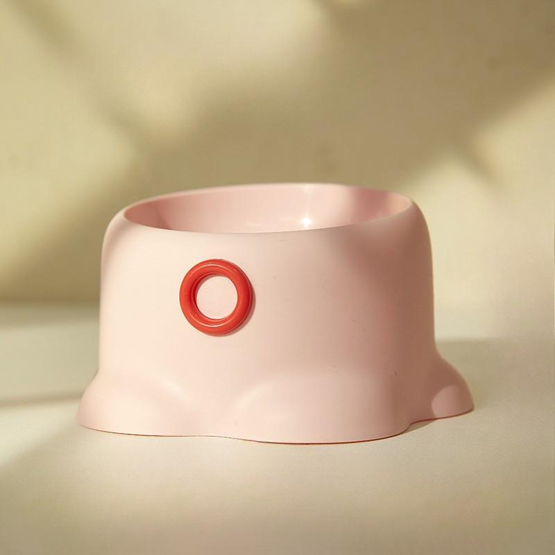 New Macaron Color Elephant Leg Neck Protection Bowl Cat Food Bowl Cat Bowl Anti-knock Over Pet Bowl Food Utensils