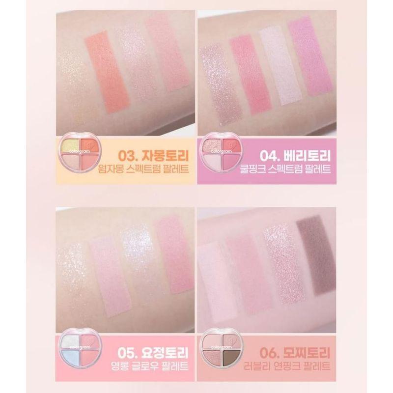 Colorgram Tintin Dory Eyeshadow Palette - 8 Types