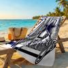 Dallas Beach Towel Super Soft Microfiber Quickdry Fabric Comfortable Lightweight Perfect for Traveling Yoga Camping and Swimming