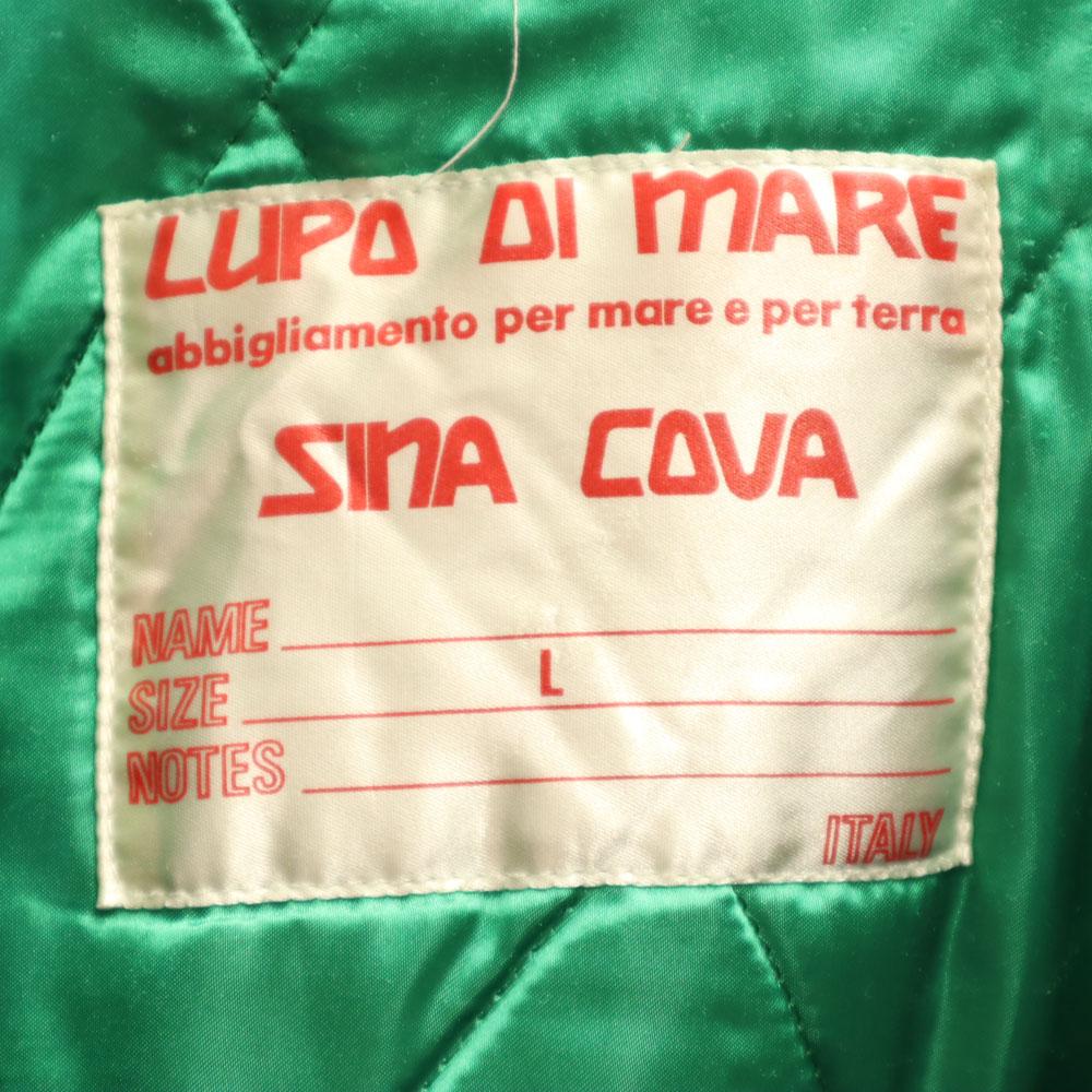 SINA COVA Batting Coat L Navy Quilted Back Men's Used