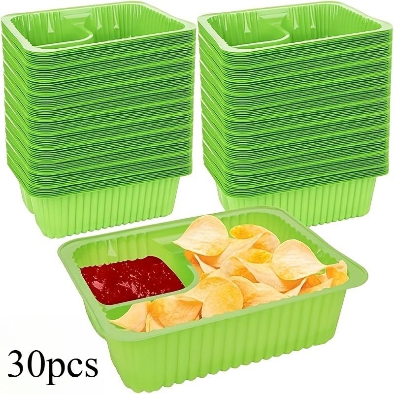 Nacho Trays | Perfect for Cheese Dip, Movie Nights & Carnival Parties, Snack Containers, Movie Night Snacks|Christmas, Halloween