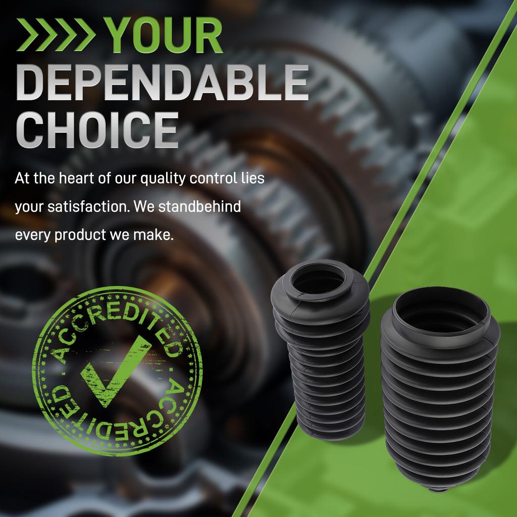 For Polaris RZR 570 800 900 1000 - 5412012 5412013 EE Steering Rack Boots (PAIR)