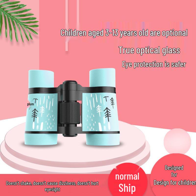 Kids' High-Definition Mini Telescope & Binocular Set with Eye Protection – Perfect for Toddlers and Students