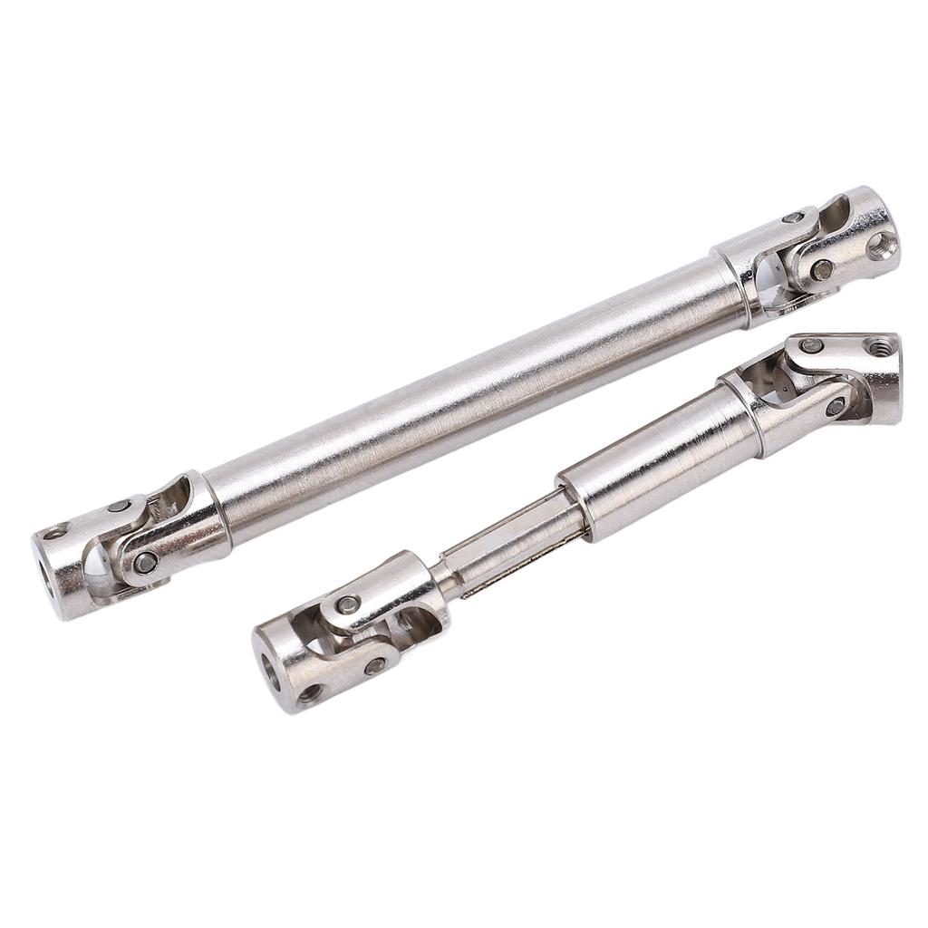 2 Stück RC Mittlere Antriebswellen Set CNC Stahl für AXIAL SCX24 JT Gladiator 124 Crawler Auto