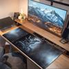 Alien Large Size Mouse Pad Large Gaming Table Cushion Nonslip Laptop Tablet Big Mousepad Xxl Mat Mini Pc Playmat With Lock Edge