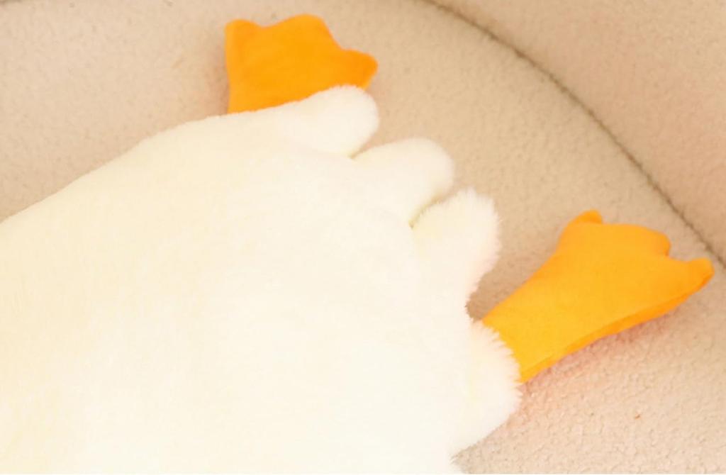 Haberly Duck Costume for Halloween, Cosplay, Events, Costumes, School Festivals, Fluffy Cap, Cold Weather Protection, Earmuffs, Snow Country, Photo