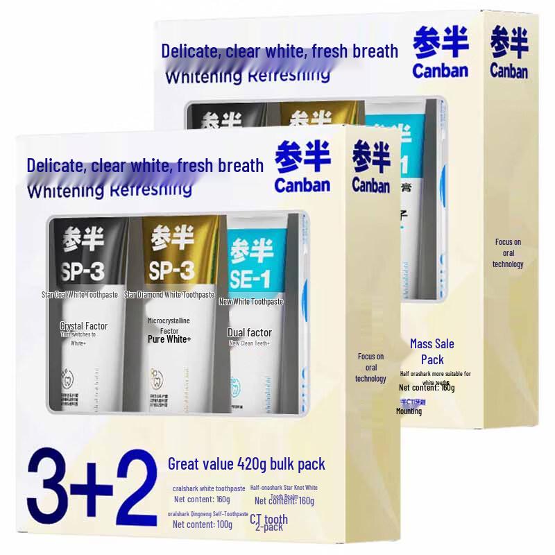 Canban Oralshark 3+2 Breath Freshening Oral Care Set