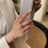 Fashion Silver Color Geometric Open Rings for Women Men 2026 New Punk Irregular Adjustable Couple Thick Rings Party Jewelry Gift