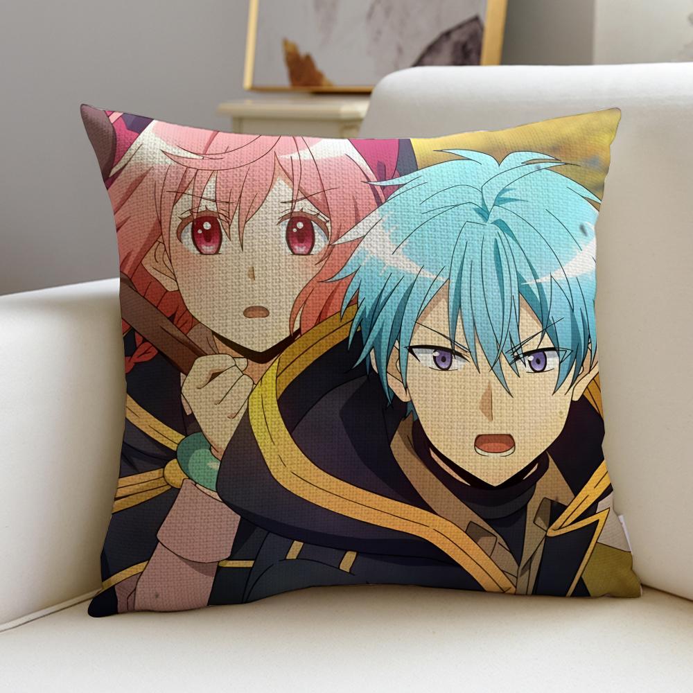 Recovery of an MMO JunkieS Cushion Cover Breathable and skinfriendly linen pillowcase square removable and washable cushion