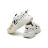 New FILA Cat Claw Low Top Casual Shoes Men's White Blue Yellow F12M114111FGN