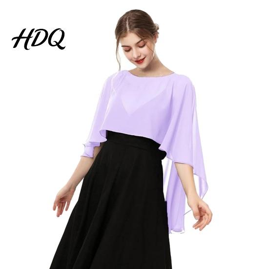 Formal Wedding Guest Accessory Women's Shawls And Wraps for Evening Dress Chiffon Shawl Soft Elegant Shawl Women Bridal Scarf Sheer Wrap
