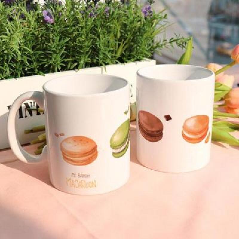 tm228-Design Mug 2p-Macaron Illustration