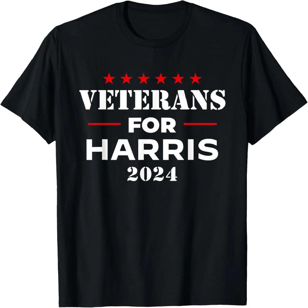 Veterans For Harris 2024 - Kamala Harris Veteran USA T-Shirt
