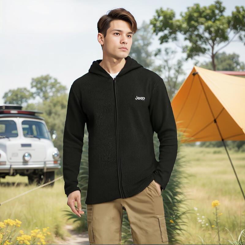 JEEP Men s Winter Teddy Fleece Jacket XL