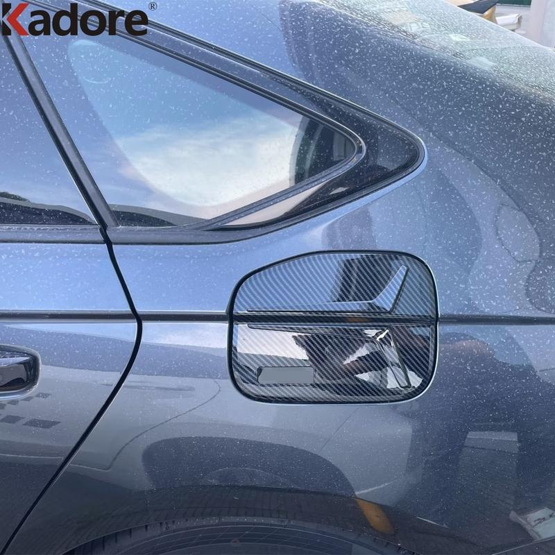 For Honda Accord Sedan  2024 2025 Carbon Fiber Car Gas Fuel Tank Cover Trim Oil Fillber Frame Cap Trims Accessories