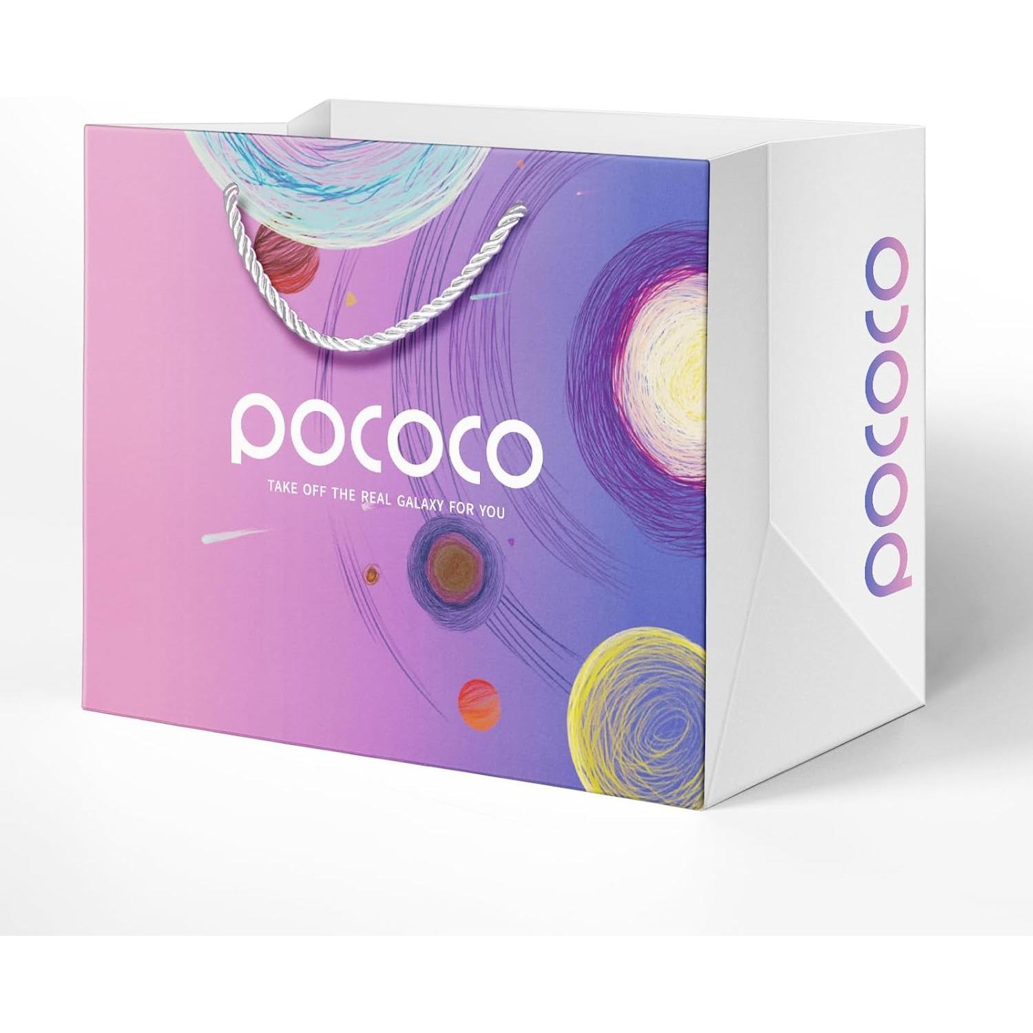 

POCOCO Galaxy Star Projector Night Light Discs (Gift Bag) gift bags розовый