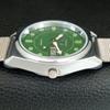JAPAN VINTAGE REFURBISHED SEIKO 5 AUTOMATIC MENS GREEN DIAL WATCH a444448-1