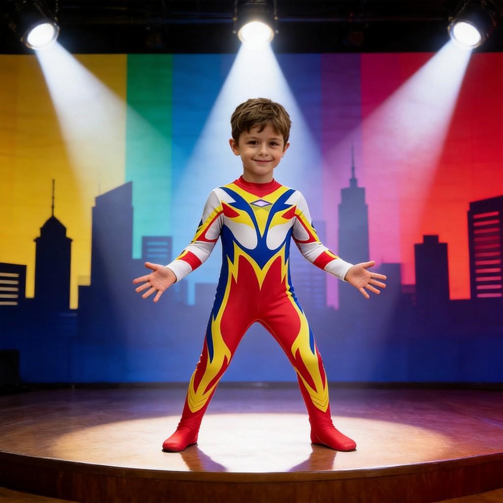 Ultraman Mebius Kostým na Halloween Kombinéza Cosplay Divadelní oblečení Pro děti