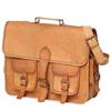 Bag Leather Men Shoulder S Brown Messenger Satchel Laptop Briefcase Vintage New