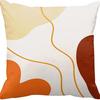 Abstract Pillowcase Sunset Sunrise Line Modern Art Minimalist Living Room Sofa Bay Window Pillow Geometry