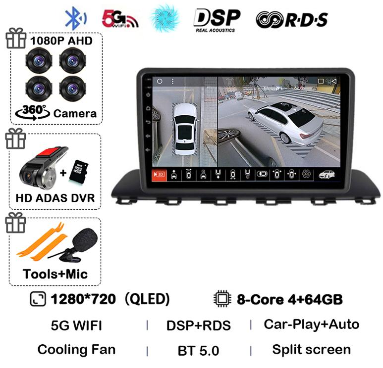 Android 14 Carplay Auto WIFI+4G For Hyundai HB20 2021 2020 Autoradio Navigation Multimedia Video Player 2Din DVD Car Stereo GPS