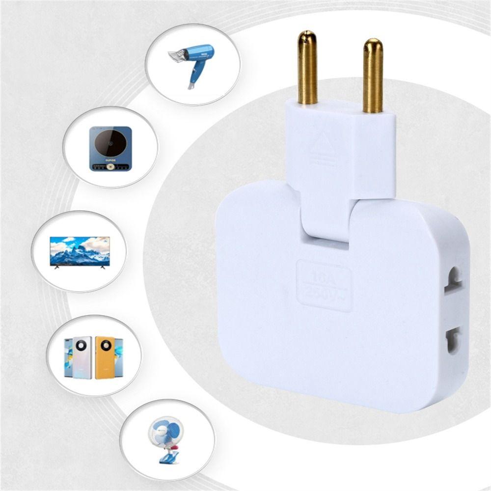 1 Fulfillment 180° Rotating Wireless Extension Socket Adapter EU Plug Electrical Socket Converter