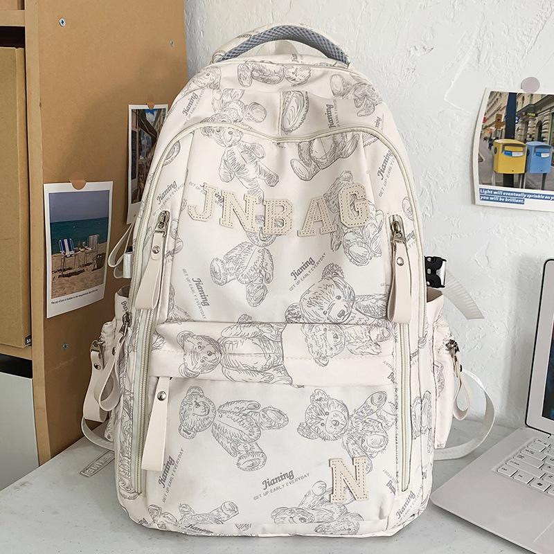 Children's School Bag Elementary School Student Girl Junior High School Student Male Printed Backpack Middle School Student College Student