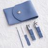 Premium Nail Clipper Set With File Glass Nail Buffer Portable Manicure Pedicure Kit For Home Travel