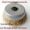 100 Angle Grinder Wire Brush: Rust & Polish Wheel