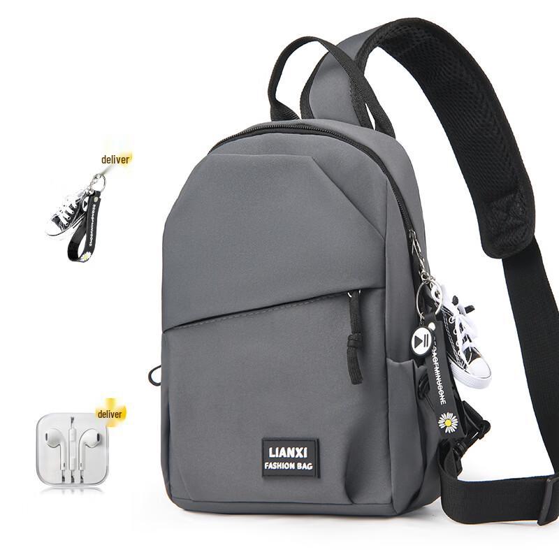 Унисекс повседневная сумка через плечо на грудь