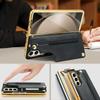 VIETAO PU Leather Z Fold 7 Phone Case With Pen Slot, Cards Wallet Holder,Hand Strap Compatible With Samsung Galaxy Z Fold 6 5 4