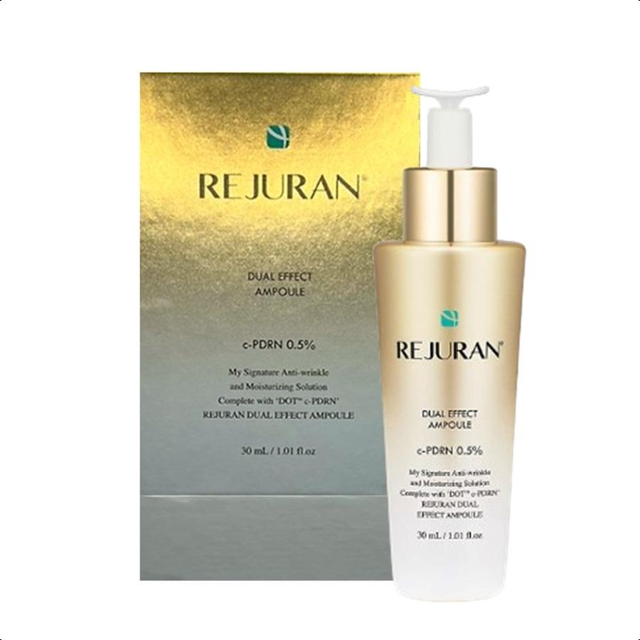 REJURAN Ampolla Doppio Effetto 30ml Siero Viso al DNA di Salmone per Ringiovanimento Profondo, Cura delle Rughe, Rassodamento, Elasticità della Pelle con Risultati Anti-Età Visibili.