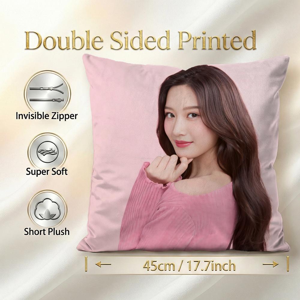 Star Mun Kayoung Cushion Cover 1Pcs Decorative Covers Soft Cushion Case For Sofa Couch Decor 40X40 45X45 Pillowcases