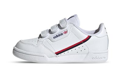 Originals Continental 80 Comfortable Breathable Low Top Kids' Skateboarding Shoes White EH3222
