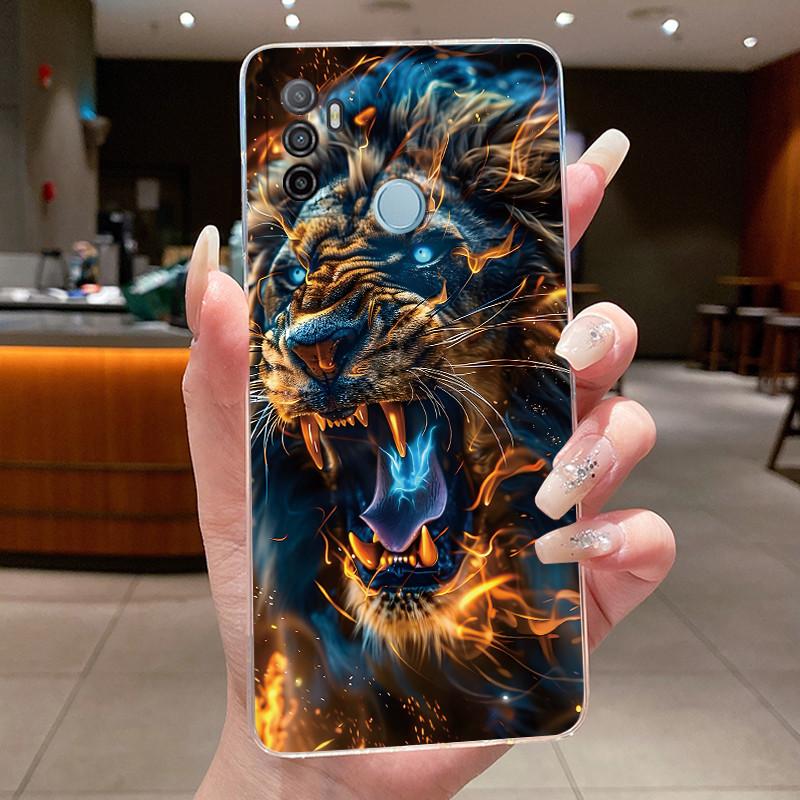 For OPPO A53S Case Oppo A53 Phone Case Oppo A33 A53 2020 A53S 4G Cute Cool Dragon Boys Girls Transparent Silicone TPU Back Cover