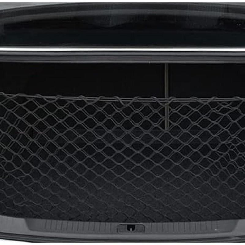 Car Nylon Elastic Mesh Cargo Net Luggage Storage Pocket Organizer Rear Back Cargo Trunk Storage Organizer Car Accessories