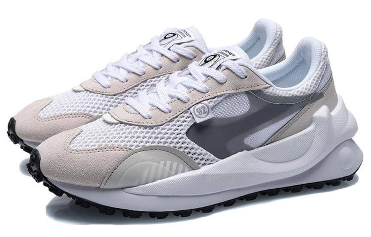 Li Ning Comfortable Mesh, Textile Cushioning Slip Resistant Abrasion Resistant Breathable Lightweight Low top AGCR034-1