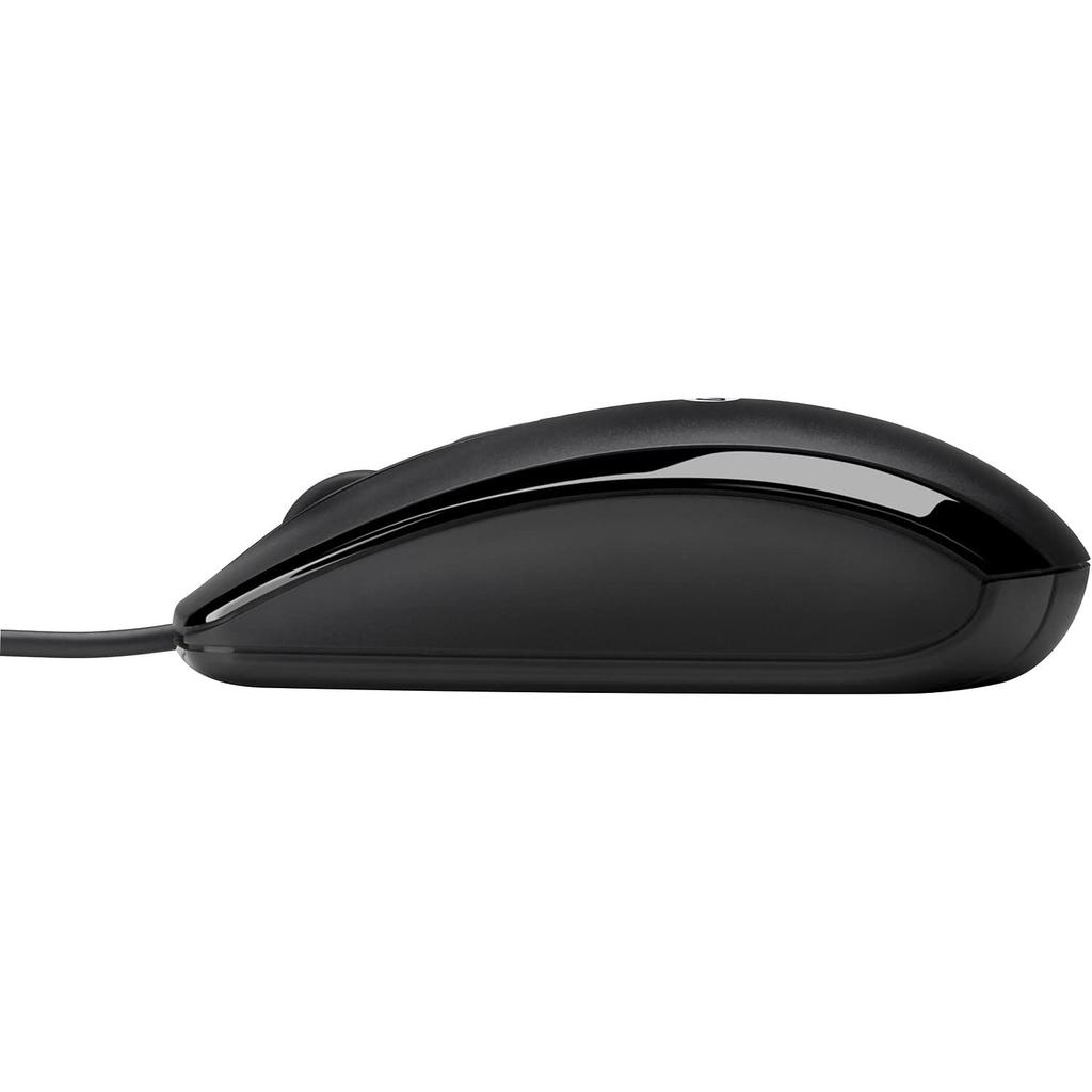 HP X500 Wired Mouse - Wired USB Mouse for Windows PC Desktops, Laptops, Macs, Computers, and Chromebooks, Right or Left-Handed Use (E5E76AA#ABA)