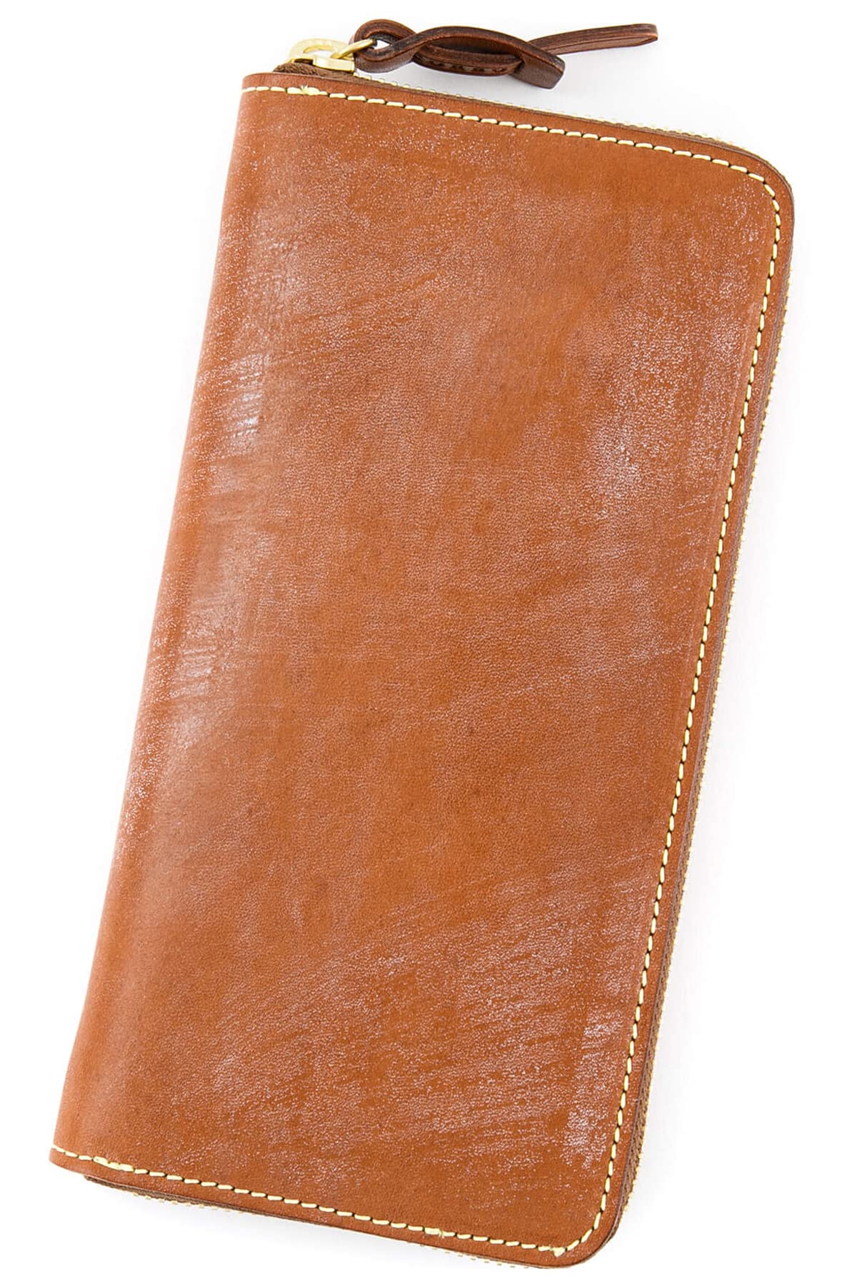 

Corbo Long Wallet with Round Dark Brown Zipper, CO-1LM-1603-93