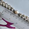 Silver Bracelet with Natural Baroque Pearls, Item Weight 15.82 Gr (2185215)