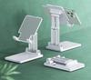 Flexible Universal Aluminum Phone Stand Holder Adjustable Height and 360 Rotatable Portable for Desk Use Mobile Phone Holder