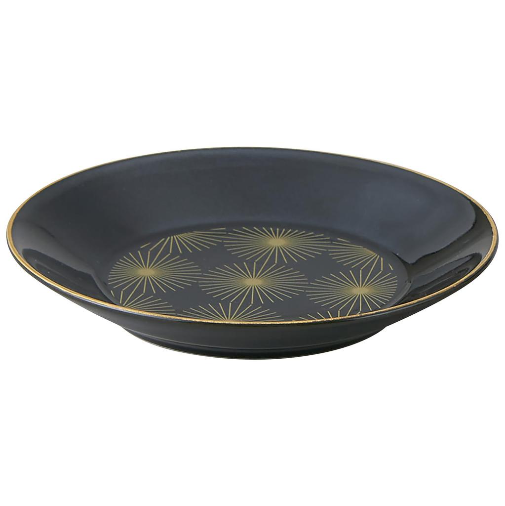 Kabiyori Trio Rate Set 14cm Plate 3 Color Set Small Plate Served Plate Minoyaki Diameter Made in Japan Suitable Gift Gift Yamaka Shoten (Red, White,