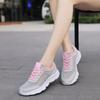 2025 Summer New Versatile Women's Shoes Foreign Trade Sports Shoes Big Net Breathable Hollow Women's Casual Shoes Korean Version Lace-up