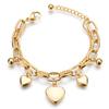 1PC Women's Fashion Trend Multi Layered Steel Ball Bean Love Bracelet Travel, Date, Banquet, Party, Festival Dressing Gifts-2061