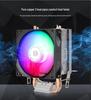 Frost Dual Heat Pipe CPU Radiator with Luminous Silent Fan - Compatible with 1151, 1155, 2011, and AMD Systems