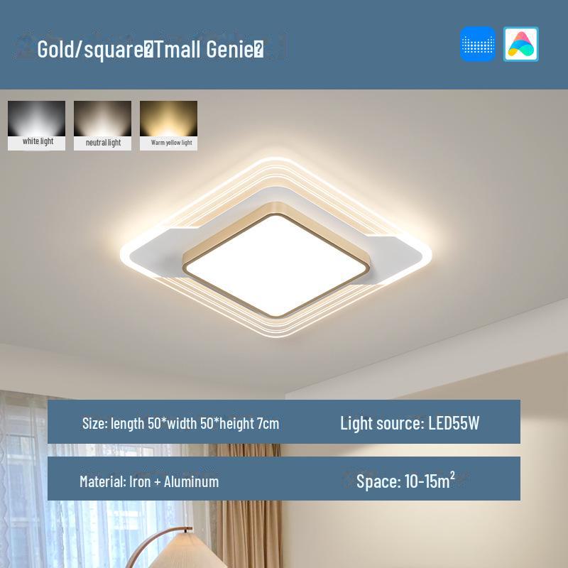 2023 Modern Full-Spectrum Eye Protection Ceiling Lamp for Living Room, Bedroom, Study, and Restaurant