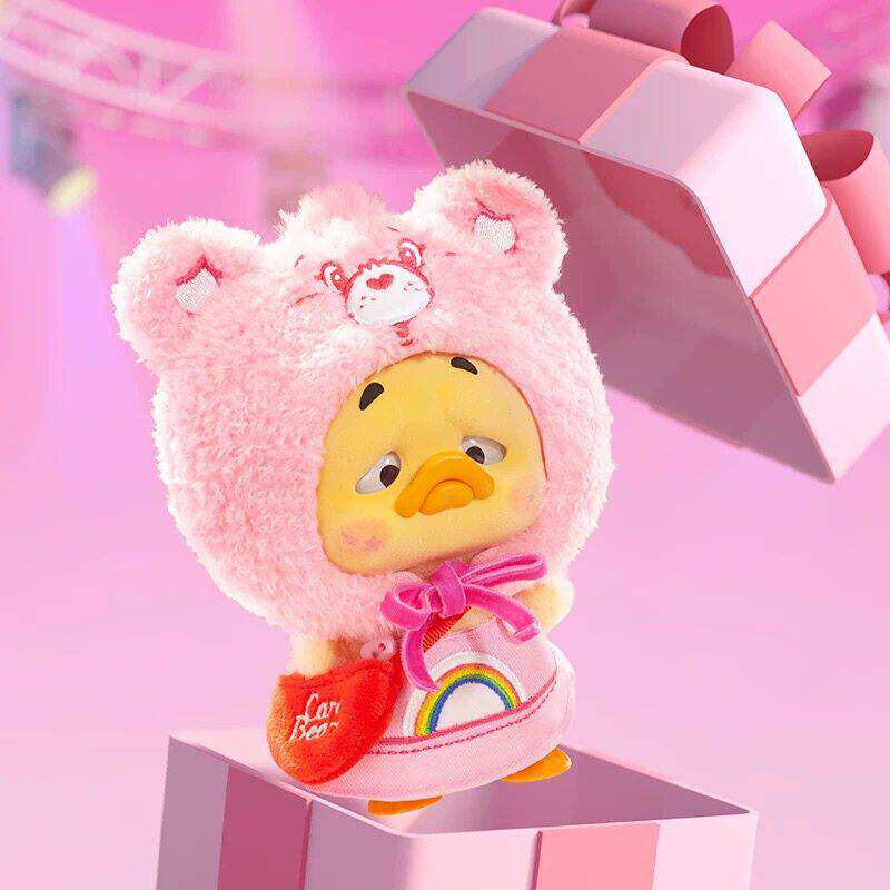 Verärrte Ente Neon Süße Ente 6. Generation Serie Plüsch Trendiges Spielzeug Tasche Anhänger Sammlerfigur Geschenk