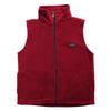 Podzimní dámská větší velikost Polar Fleece Látková vesta Velká bunda bez rukávů Módní zip